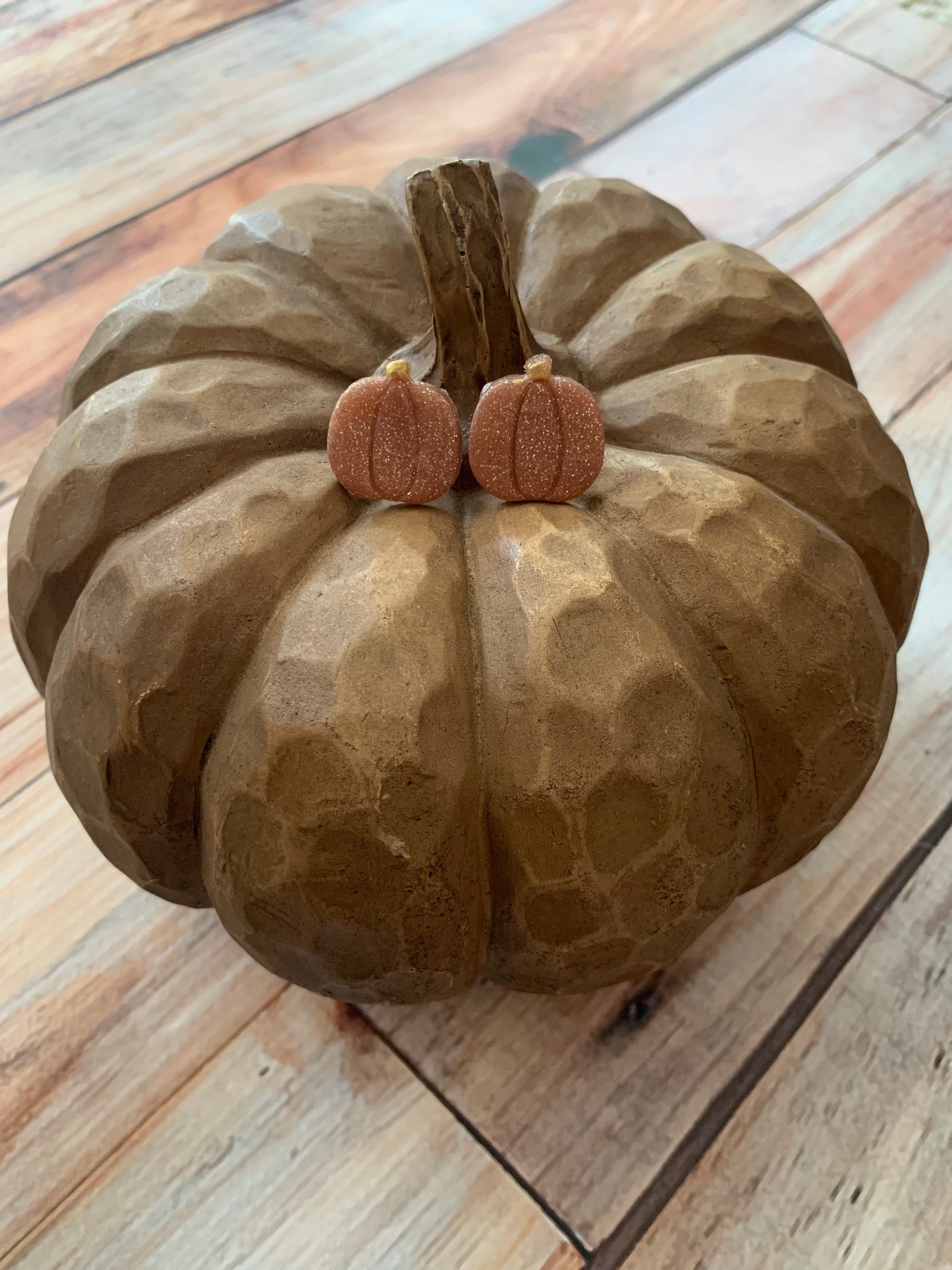 Pumpkin Earrings