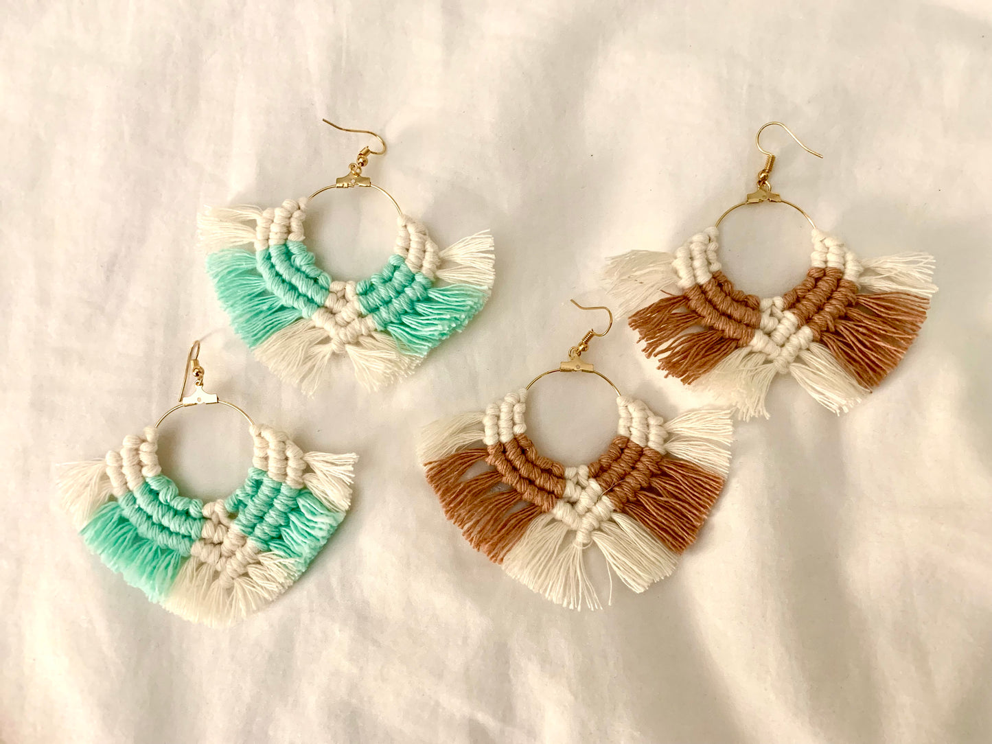 Oh My Macrame Earrings