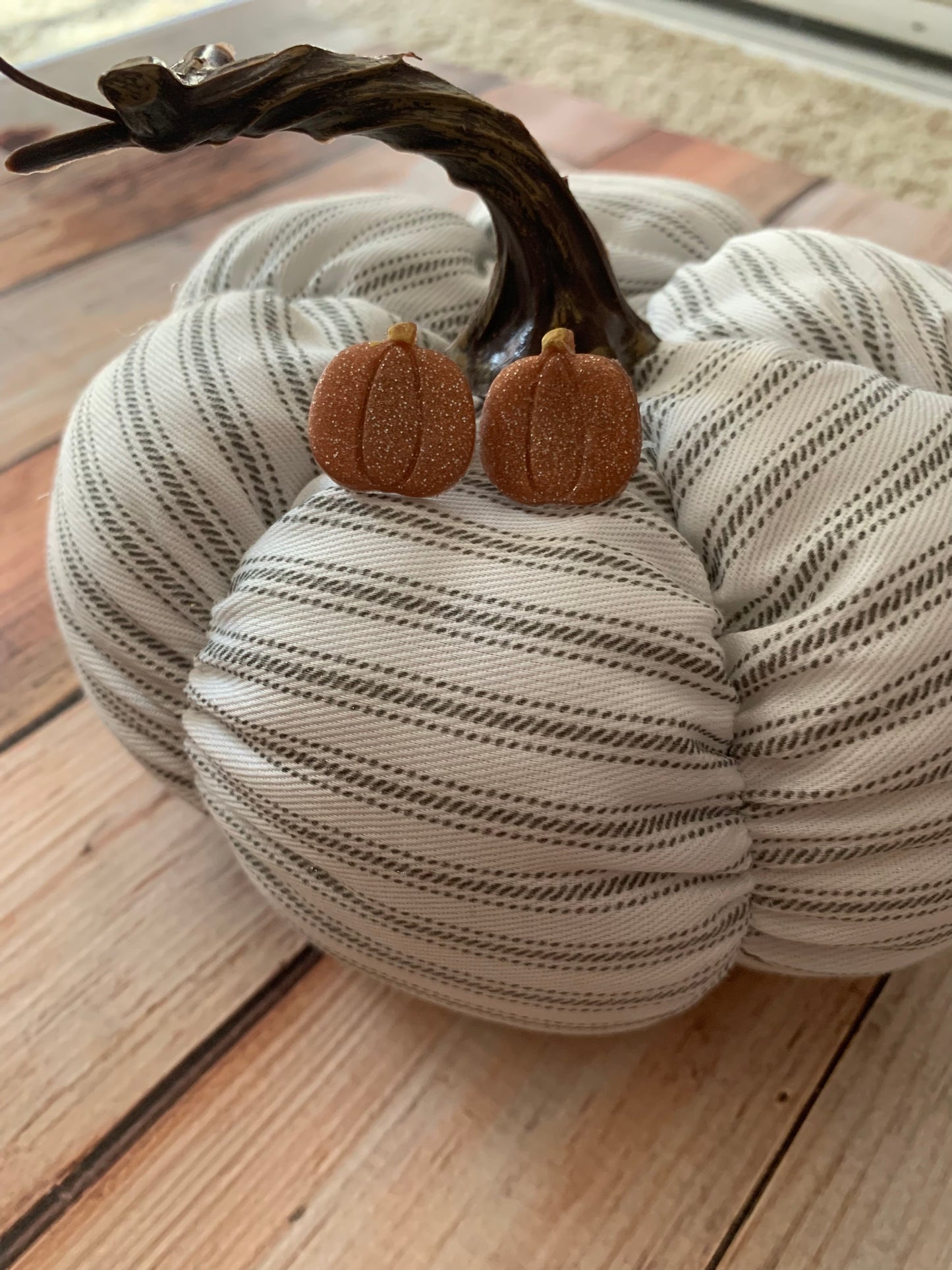 Pumpkin Earrings